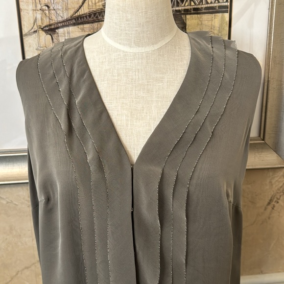 Akris Taupe Sleeveless size 14 - Picture 2 of 6